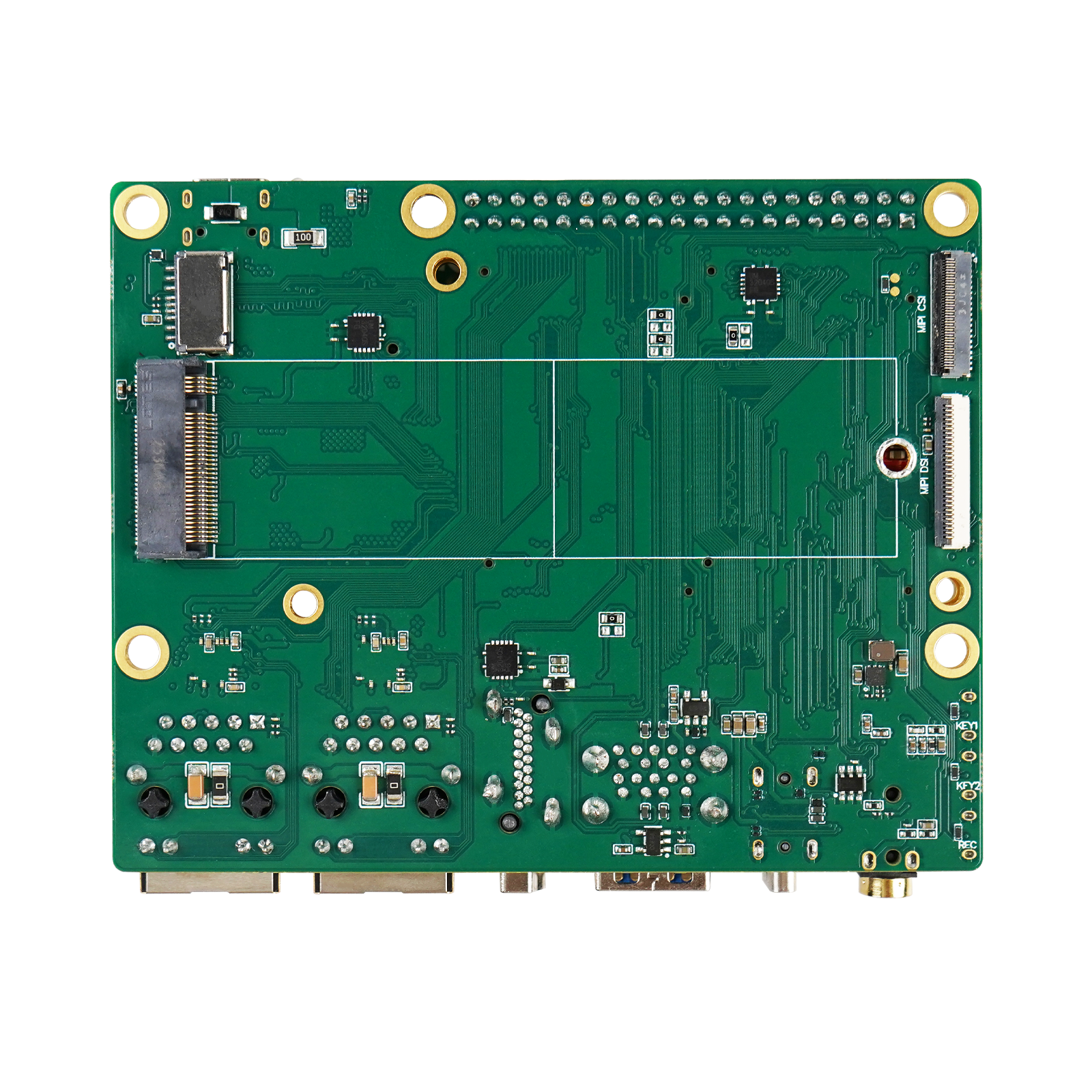 背面功能示意图