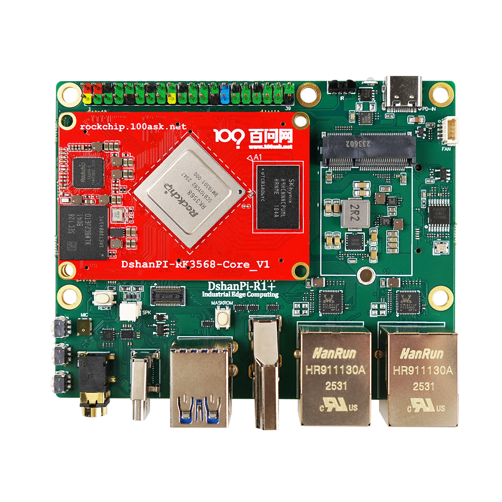 正面功能示意图